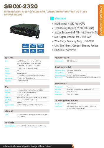 SBOX-2320