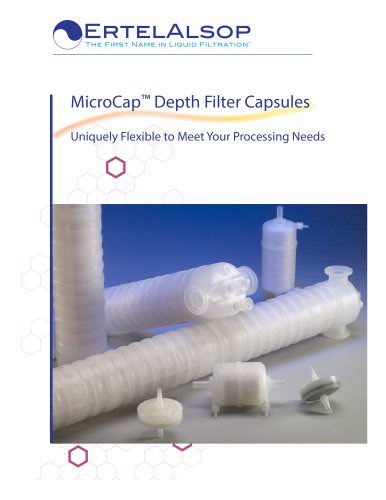 MicroCap? Depth Filter Capsules