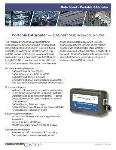 Portable BASrouter
