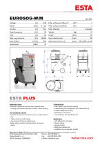Datasheet EUROSOG-W DUST CLASS M