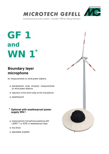 GF 1 and WN 1