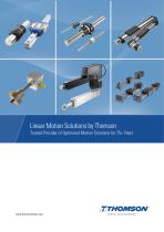 Linear Motion Solutions - Image Brochure