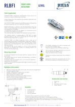 CONTACT RLBFI Point Level Detection Riels Instruments