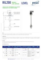 RIL200 Magnetic Level switch Riels Instruments