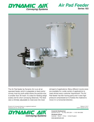 Air Pad Feeder Series 183