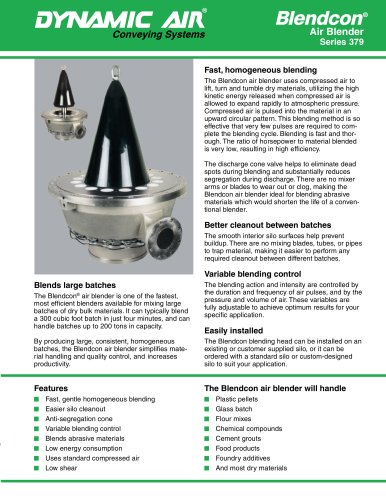 BLENDCON™ Air Blender  Series 379