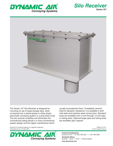 Silo Receiver Series 107
