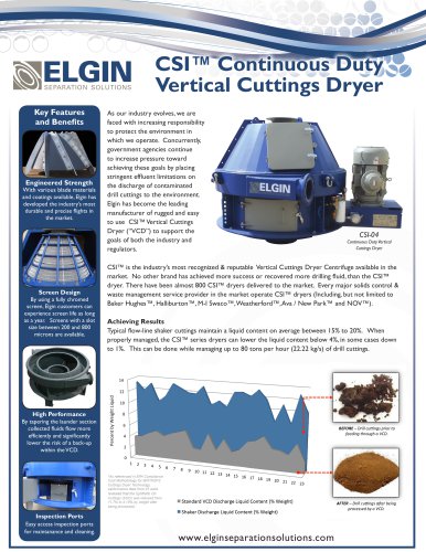 Vertical Cuttings Dryer