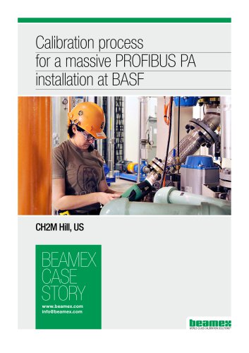 Case Story, CH2M Hill - Calibration process for a massive Profibus PA installation at BASF