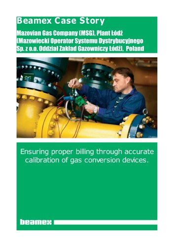 Case Story Mazovian Gas Company- Ensuring proper billing through accurate