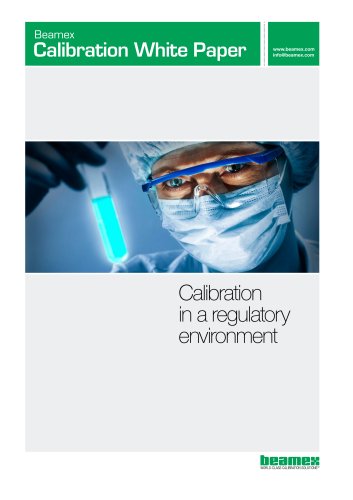 White Paper - Calibration in a regulatory environment