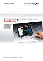 QuintSonic T - ultrasonic coating thickness measurement