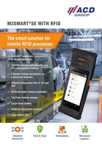 Mobile Handheld Computer M2Smart®SE with RFID