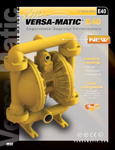 E40 1-1/2" Metallic