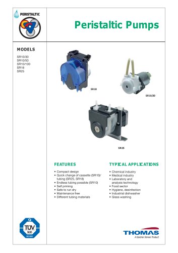 Peristaltic Pumps Catalog