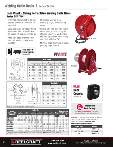 Welding Cable Reels