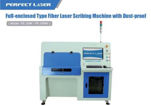 Full-enclose Type Fiber Laser Scribing Machine with Dust-proof