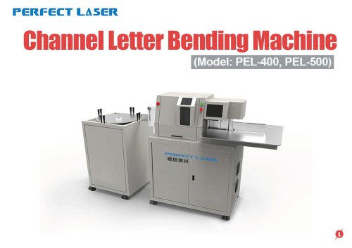 Perfect Laser - Channel Letter Bending Machine PEL-400 500