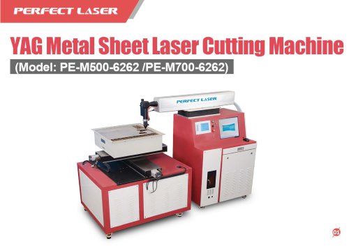 Perfect Laser - YAG Metal Laser Cutting Machine PE-6262 500W 700W