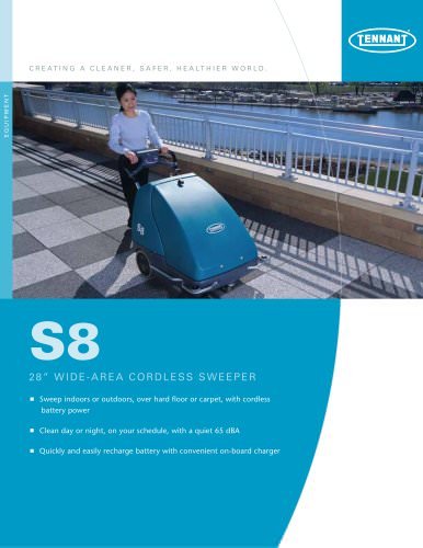S8 Wide Area Battery Sweeper