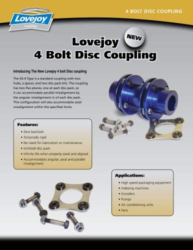 4 Bolt Disc Catalog