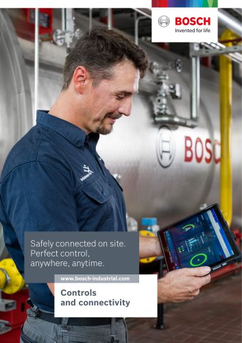 Controls and connectivity from Bosch Industrial - Safely connected on site. Perfect control, anywhere, anytime.