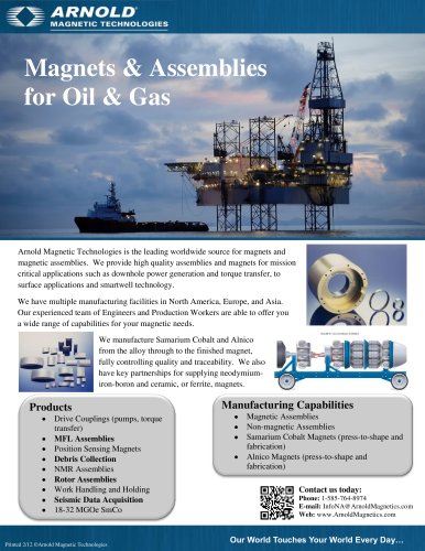 Oil & Gas Assemblies