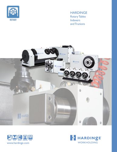 GD16C2 and GD3J2 Gear-Driven Rotary Tables