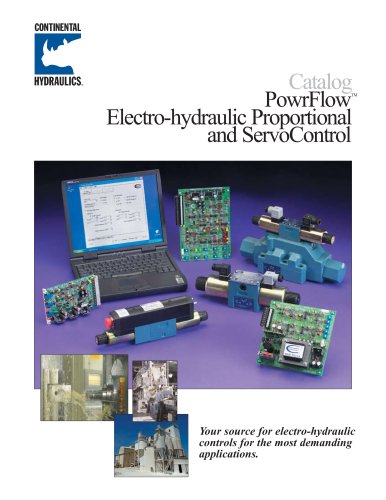 PowrFlowTM Electro-hydraulic Proportional and ServoControl