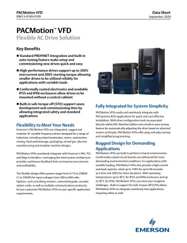 PACMotion VFD