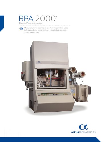 RPA Rubber Process Analyzer 2000