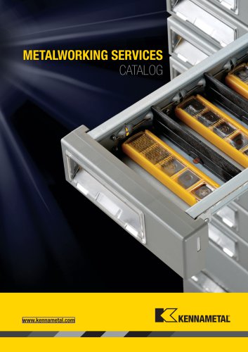 Kennametal Metalworking Services Catalog