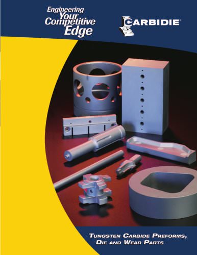 Tungsten Carbide Preforms, Die and Wear Parts