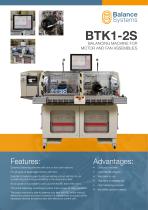 BTK1-2S Balancing machine for motor and fan assemblies