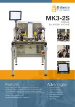 MK3-2S Compact two work stations balancing machine