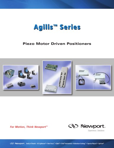 Agilis™ Series Piezo Motor Driven Positioners