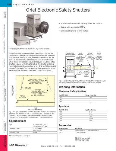 Electronic Safety Shutters  