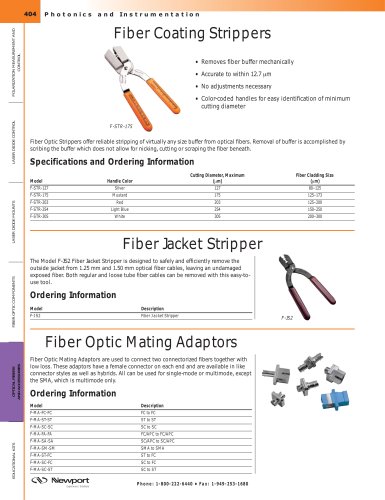 Fiber Jacket Stripper