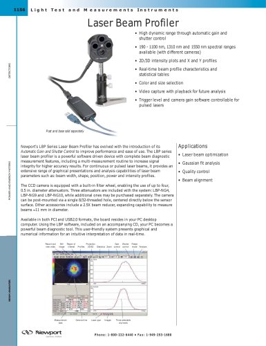 Laser Beam Profiler  