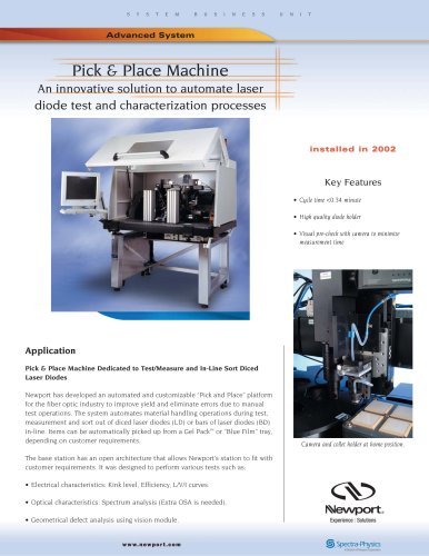 Pick & Place Machine