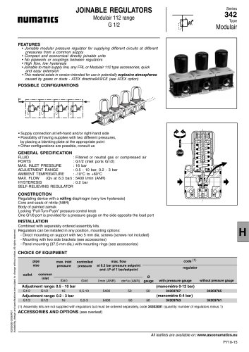 Solenoid Valve - 3/2 - ASCO Series 188