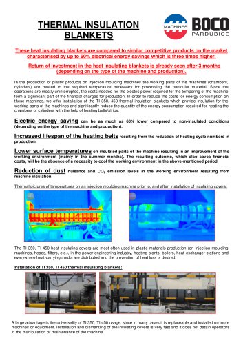 THERMAL INSULATION COVERS