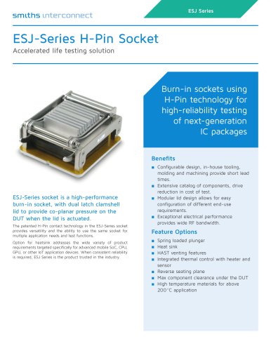 ESJ Series H-Pin Socket