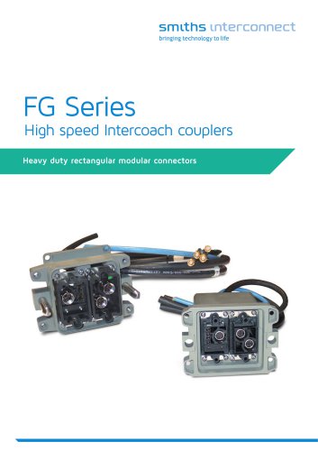 FG Series High speed Intercoach couplers