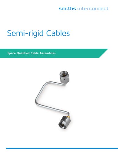 Semi-Rigid Cable Brochure