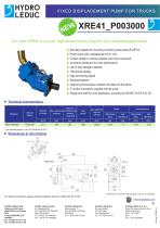 XRE41 fixed displacement pump