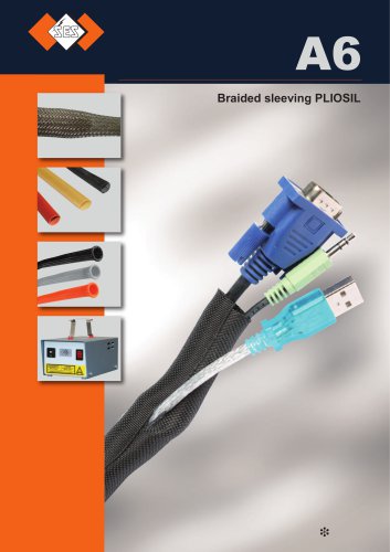 Braided sleeving PLIOSIL