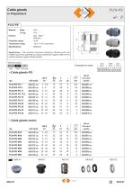 Cable glands PLIO-PE