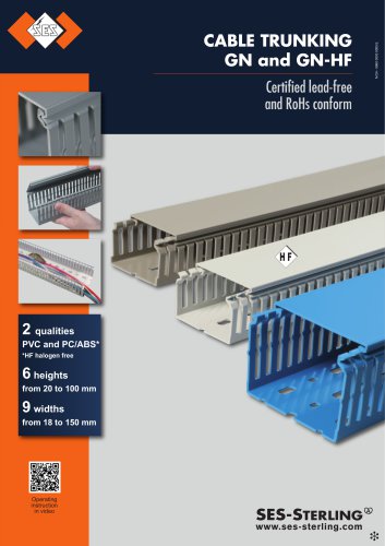 Cable trunking GN and GN-HF