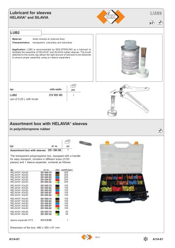 Lubricant for sleeves LUB2